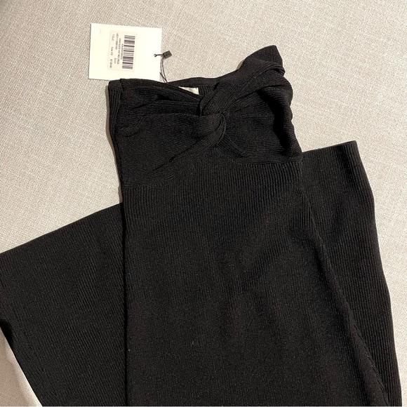 Dissh ANIKA knit black maxi dress XS - Picture 4 of 6